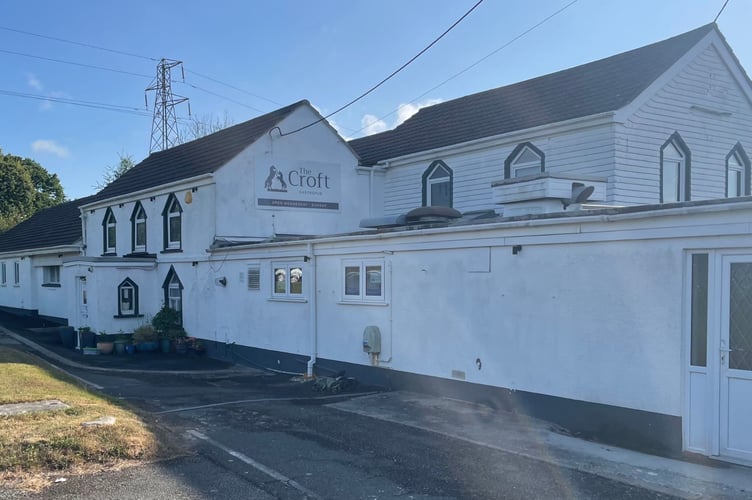 Cornwall Council have approved an application for a premises licence to reopen The Croft Inn in Hatt, near Saltash