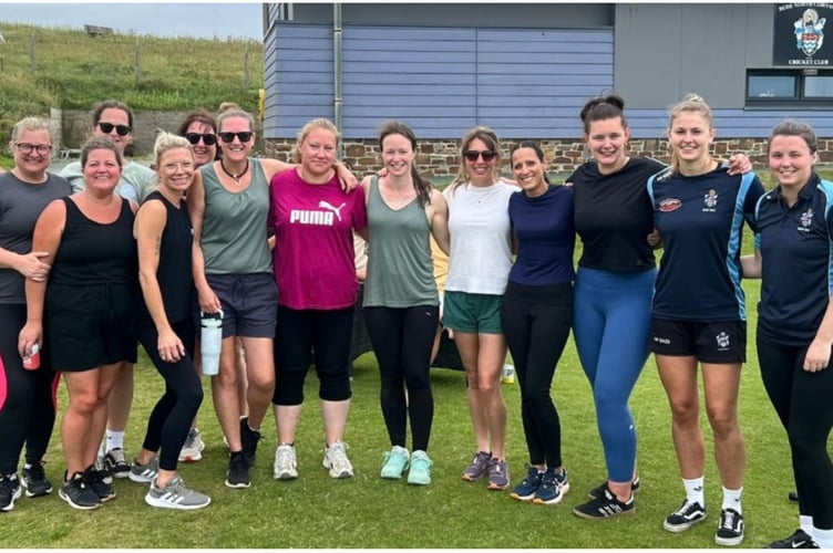 Bude CC women's cricket.