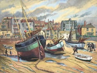 Cornish scenes in oil on offer at upcoming sale