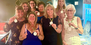  Walking netball club celebrates success
