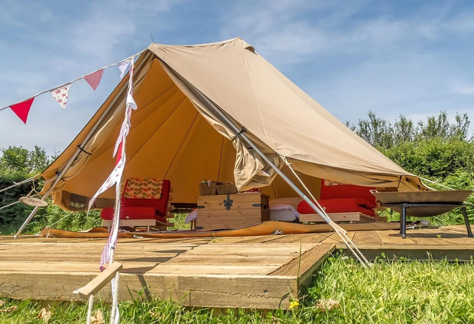 Campsites selected as outstanding by experts