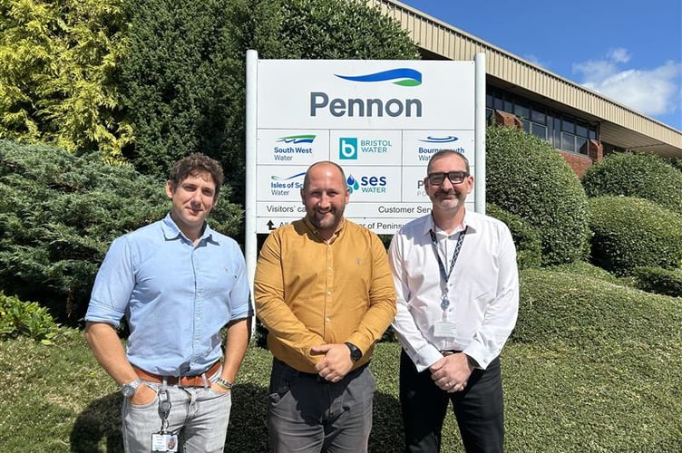 South West Water employees Danny Langton, Gareth Morgan and Derek Folds have welcomed the news that the company has been granted the prestigious Armed Forces Covenant Silver Award 