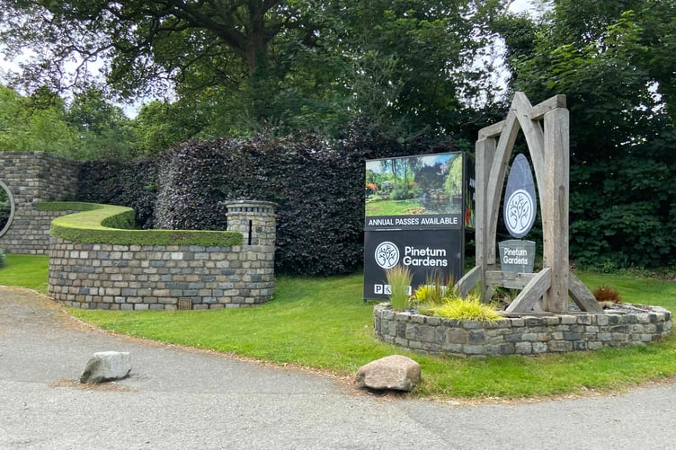 Pinetum Gardens off Holmbush Road are open to the public. (Picture: Andrew Townsend)