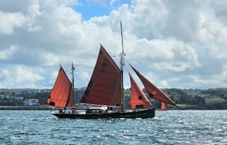 South West members of the Old Gaffers’ Association will be visiting Looe Harbour for the first time this year, as part of the re-vamped Looe Lugger Classics
