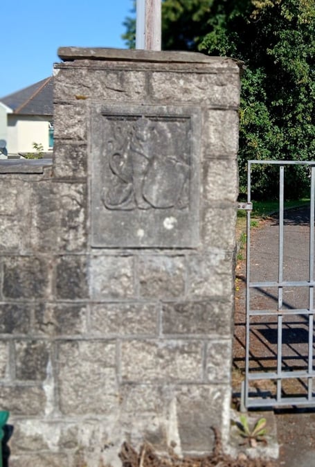 The memorial to King George V at Thorn Park, Liskeard