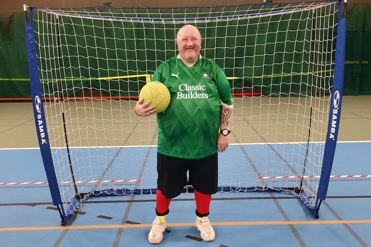 Mark Phillips from Bodmin has lost four stone in weight since joining in the sports related health programme. (Picture: GLL)