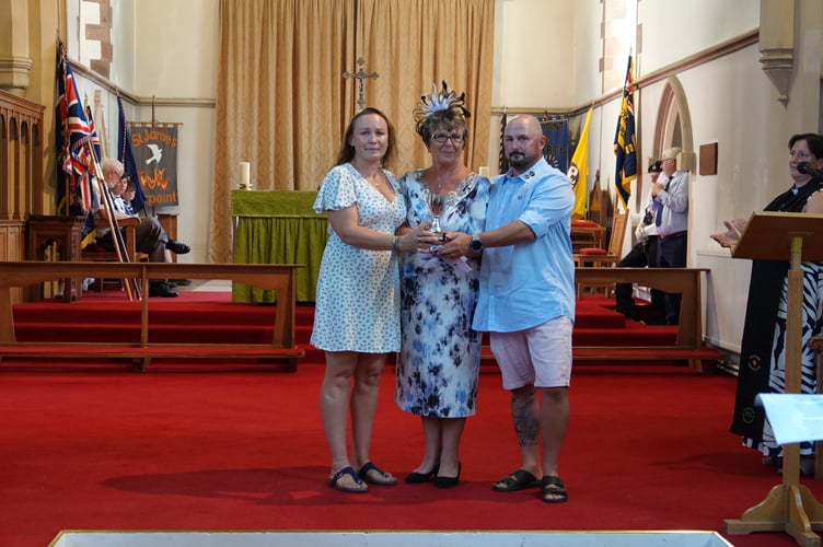 Persons of Courage Award went to Justin and Amanda Carney