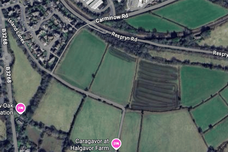 Satellite image of the location of the land for the proposed development by Landra Developments Ltd (Picture: Google)