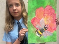 Academy's 'well-bee-ing' art project gets students buzzing