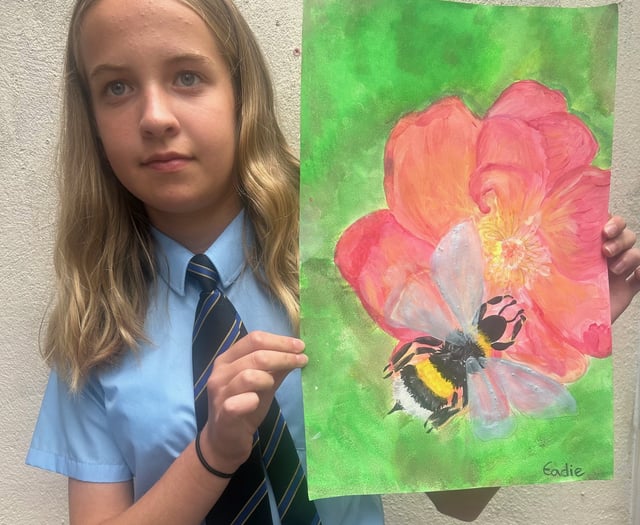 Academy's 'well-bee-ing' art project gets students buzzing