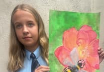 Looe academy's 'well-bee-ing' art project gets students buzzing