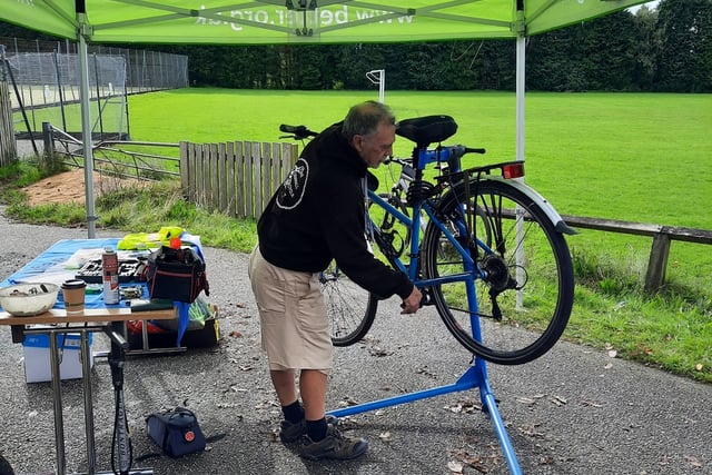 Cyclist can get bikes checked for free at leisure centres