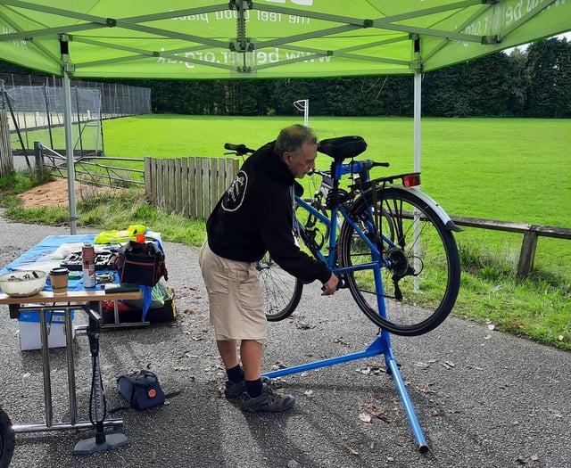 Cyclist can get bikes checked for free at leisure centres