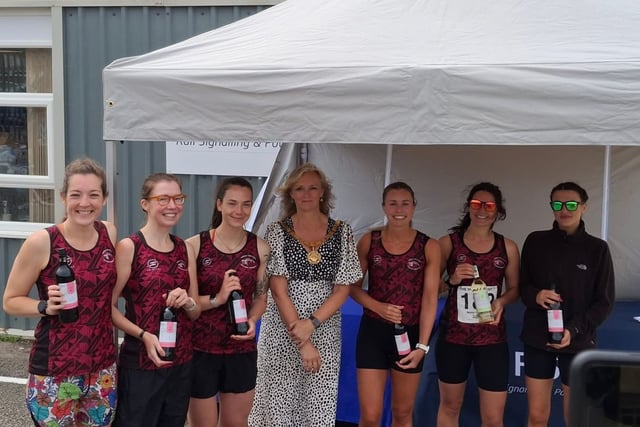 Ezra-Ham fastest lady home at Tamar Trotters' own Mag 7 race