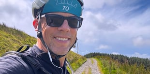 Physiotherapist completes gruelling 1,600 kilometre cycling challenge