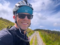 Physiotherapist completes gruelling 1,600 kilometre cycling challenge