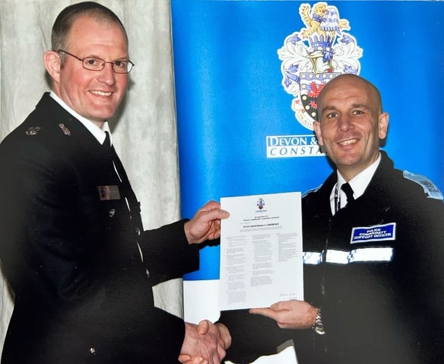 Popular PCSO bids a fond farewell to local residents