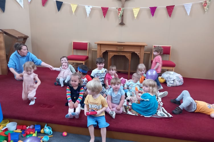 A great time was had at 'Callington Toddle In' summer party