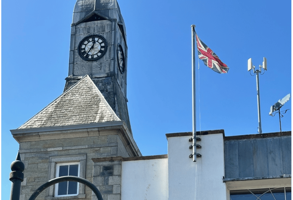 Wadebridge clock's 19th-century repair