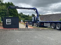  Wide deliveryas new community shop arrives