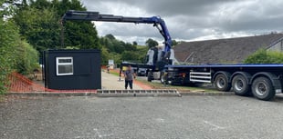  Wide deliveryas new community shop arrives