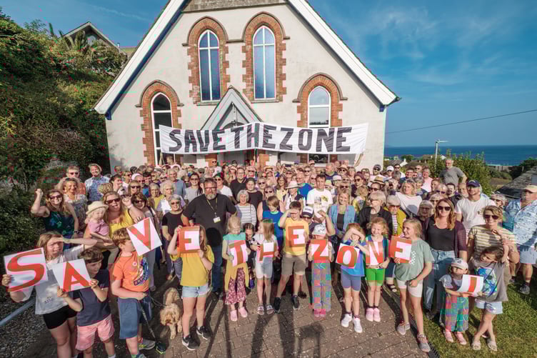 Residents of Downderry are looking to preserve the Zone Health and Wellbeing Hub, which they say is a vital part of the local community