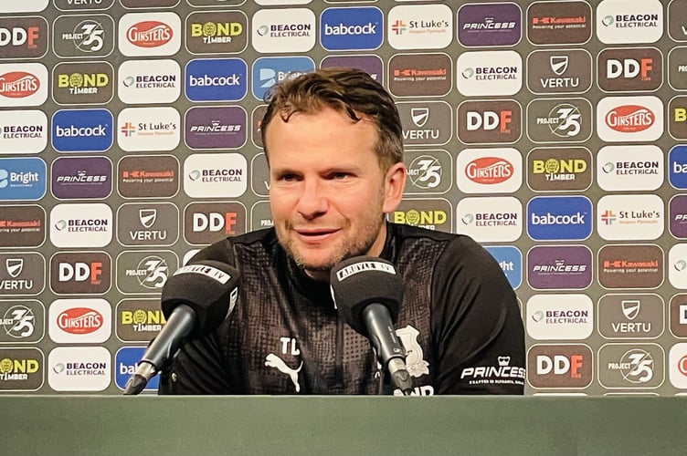 Plymouth Argyle head coach Tom Cleverley said his side lacked defensive conviction as they slipped to defeat at home to Barnsley (Picture: Cornish Times)