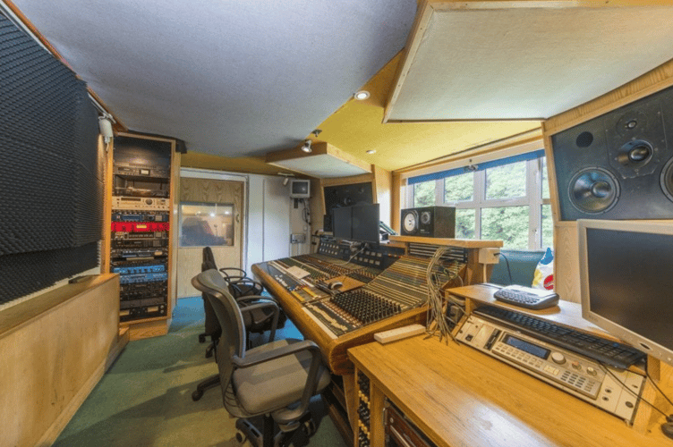 Some of the biggest artists in British music have recorded at the Old Sawmills studio over the years. (Picture: Stags Estate Agents)