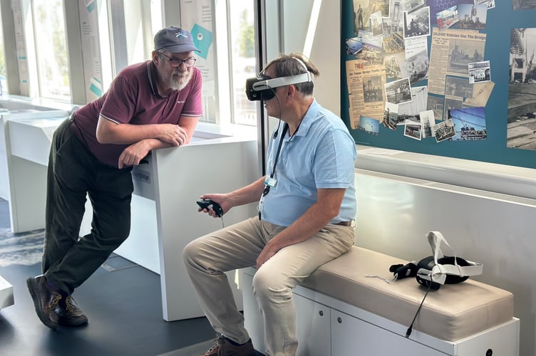 The Bridging the Tamar Visitor and Learning Centre is hosting a free drop-in virtual reality session on Friday