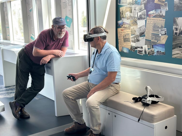 The Bridging the Tamar Visitor and Learning Centre is hosting a free drop-in virtual reality session on Friday