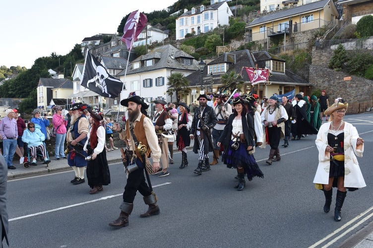 Pirates on parade as part of this year's Looe Carnival procession (Picture: Jon Harris Photography)