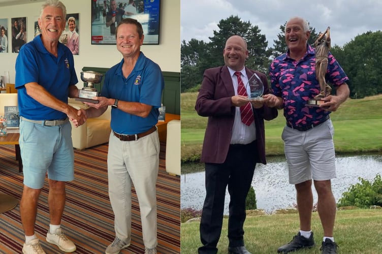 Peter Lee and Peter Mehigan. St mellion.