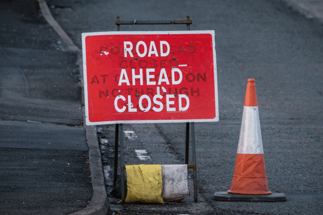 Motorcyclist airlifted to hospital 