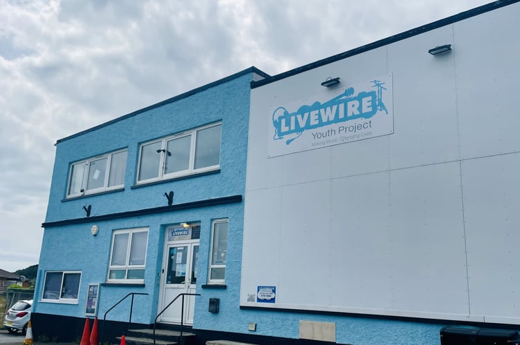 The Livewire Youth Project building located on Saltash's Waterside (Picture: Cornish Times)