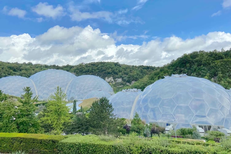 The Eden Project, near St Austell. (Picture: Andrew Townsend)