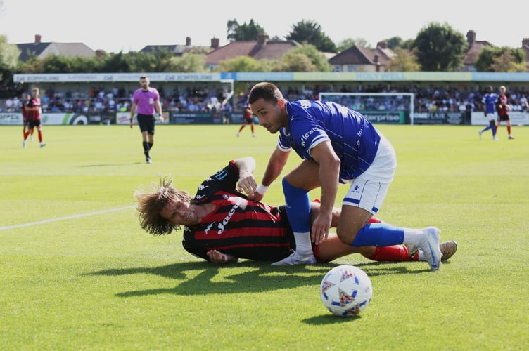 Tyler Harvey at Wealdstone.