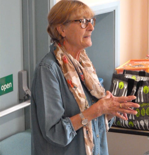 Bren Stuart White of the Cornwall and Isles of Scilly branch of Methodist Women in Britain attended the Bealbury cream tea event held recently