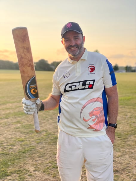 Saltash batsman Mark Stevens hit a maiden league century in is side's victory over South Petherwin (Picture: Saltash CC)
