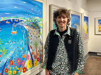 Renowned artist produces product range that celebrates Fowey event