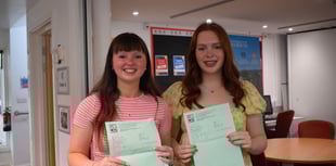 Callington students celebrate A-Level triumphs
