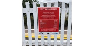 Car parking charges to be implemented at train station
