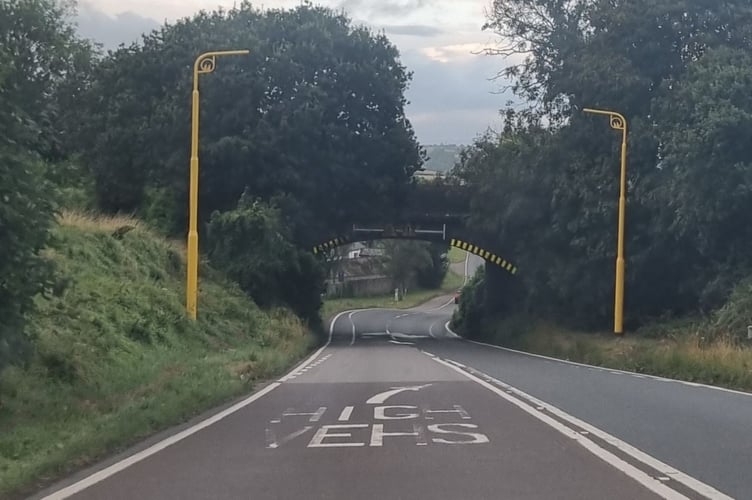 Ten average speed cameras have been installed between Carkeel roundabout and Trerulefoot to enforce the 50mph limit.