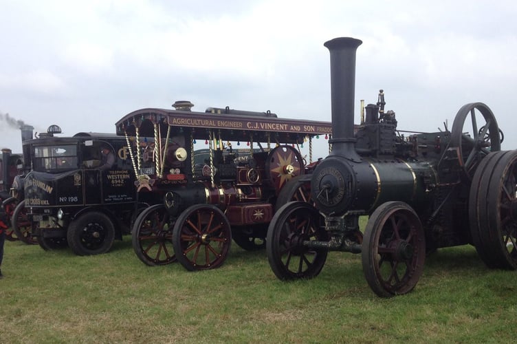 Gleaming tractors, steam engines, classic cars and working shire horses will all be taking centre stage