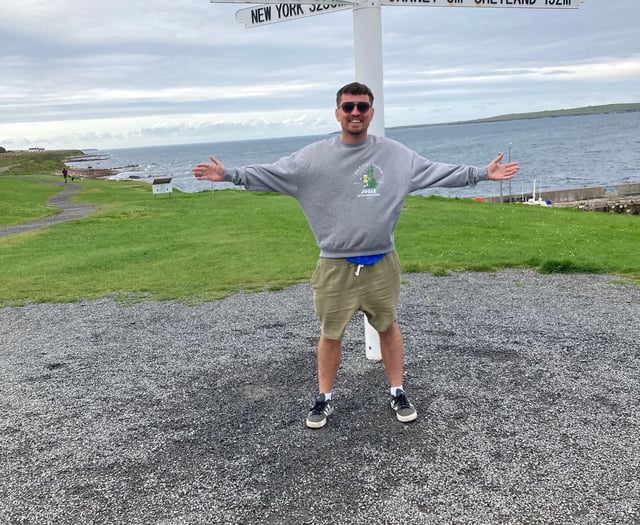 Saltash man nears end of epic John O’Groats to Land’s End run
