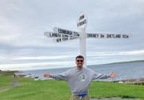 Saltash man nears end of epic John O’Groats to Land’s End run