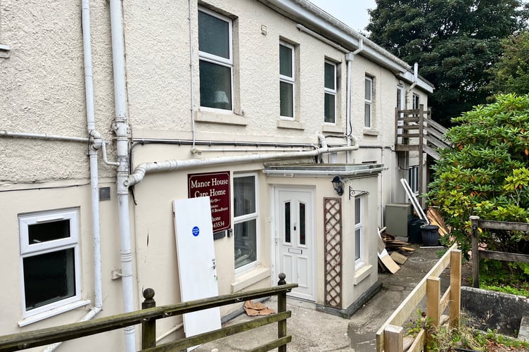 Manor House care home in Liskeard