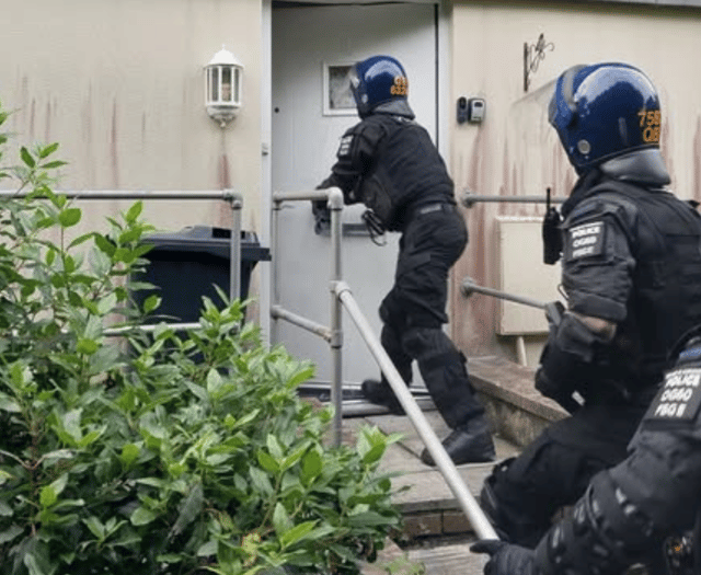 Two arrested following police raid in Bodmin
