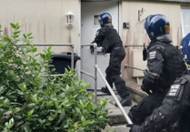 Two arrested following police raid in Bodmin