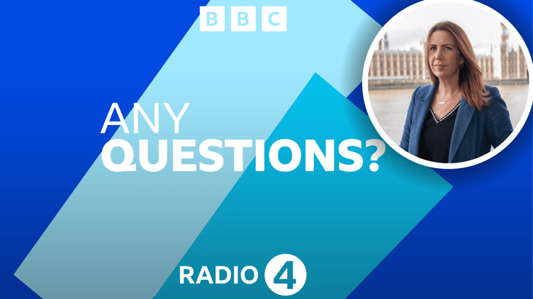 Radio 4's Any Questions programme will be coming to Liskeard and will be chaired by Alex Forsyth