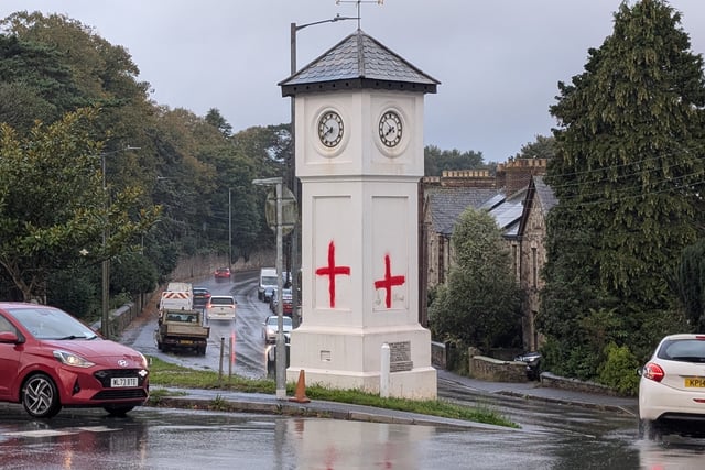 Memorial vandalism sparks outrage and swift repair